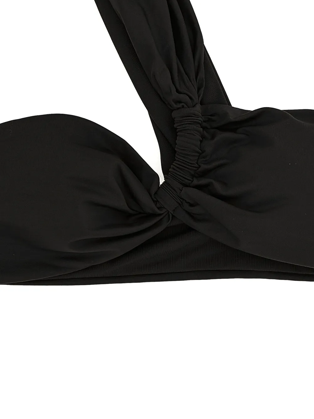  Elisabetta Franchi One-shoulder Jewelled Bikini - Black 