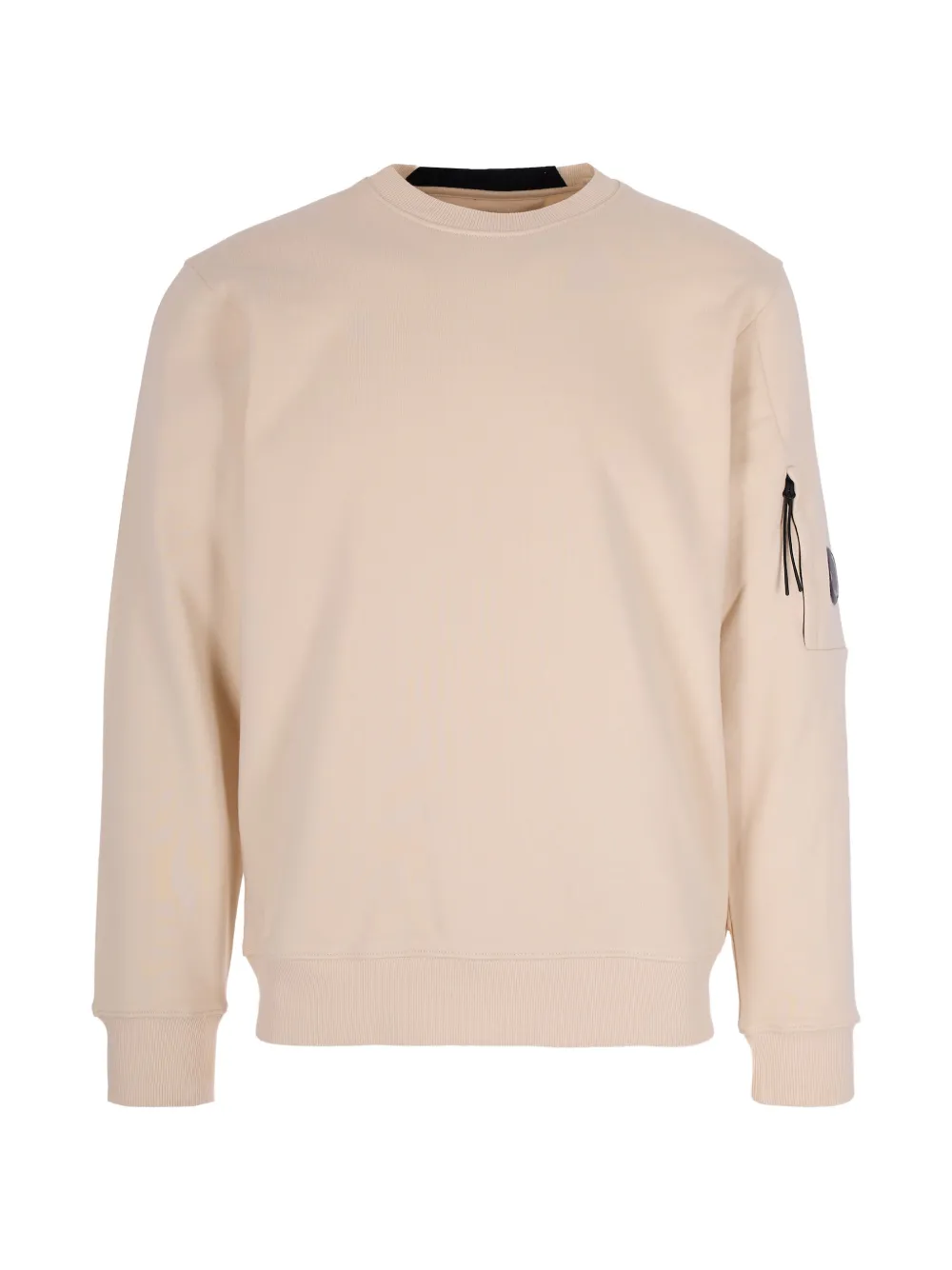 C.P. Company logo-patch crew-neck sweatshirt - Toni neutri