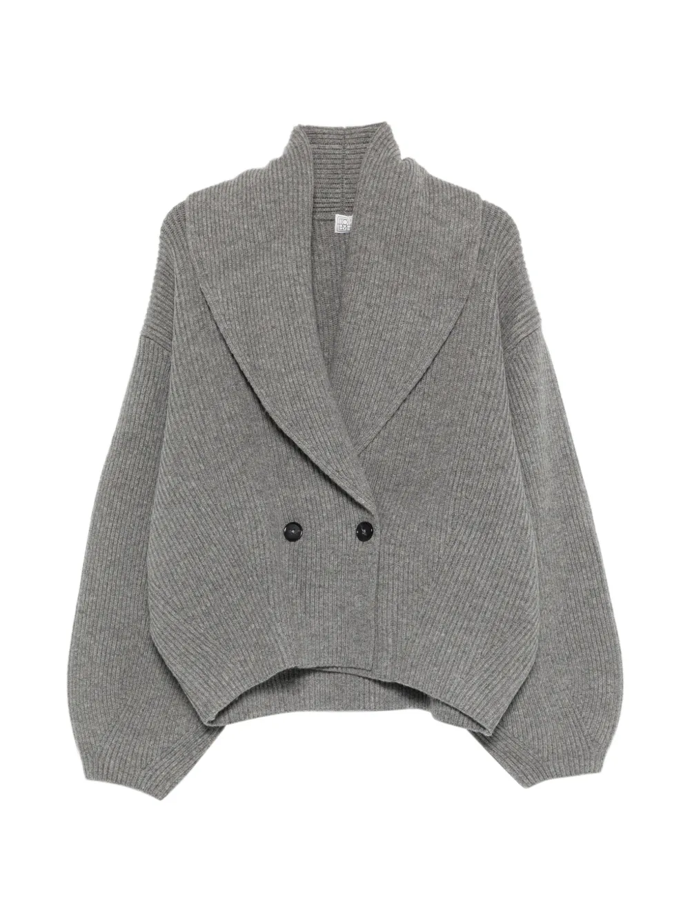 ROTATE BIRGER CHRISTENSEN buttoned cardigan - Grigio