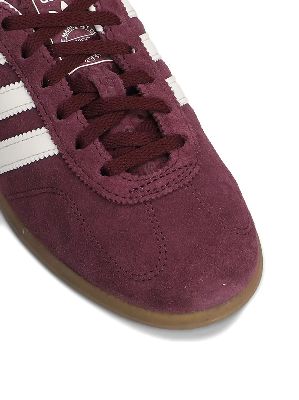 adidas Gazelle Lo Pro suède sneakers met strepen Paars