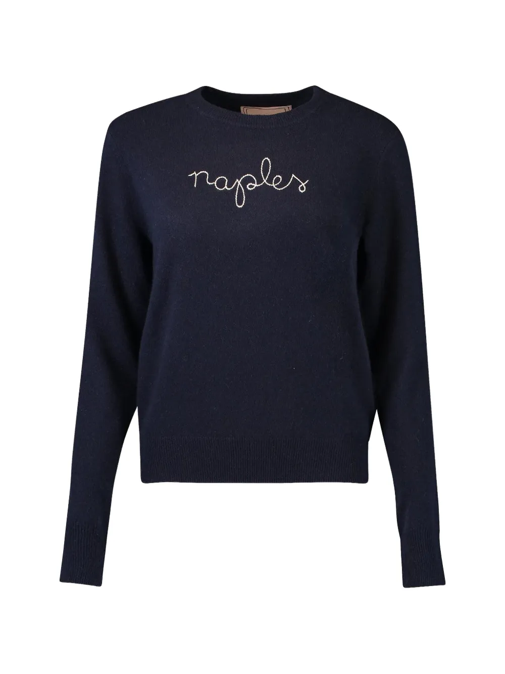 Lingua Franca Naples crewneck sweater - Blu
