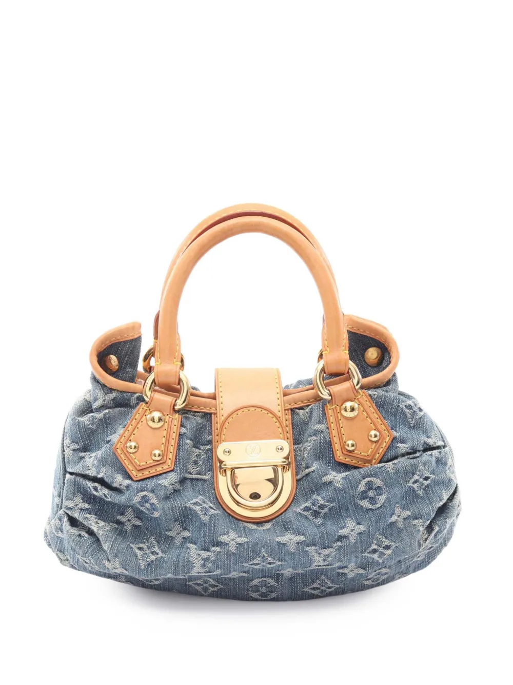 Louis Vuitton Pre-Owned 2006 Monogram Denim Pleaty handbag - Blu