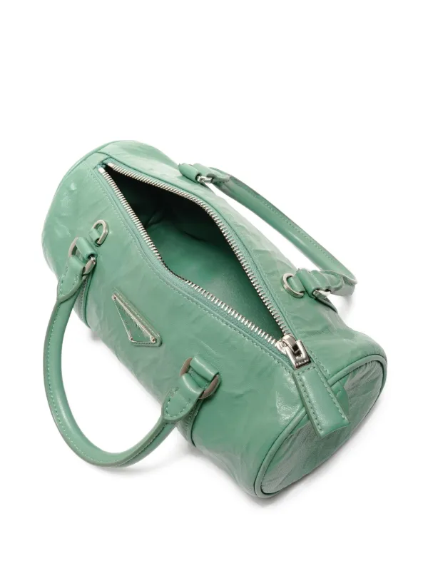 Prada Pre-Owned 2023 Mini Boston Tote Bag | Green | FARFETCH AU