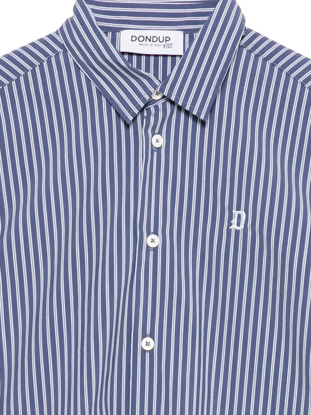  Dondup Kids Striped Shirt - Blue 