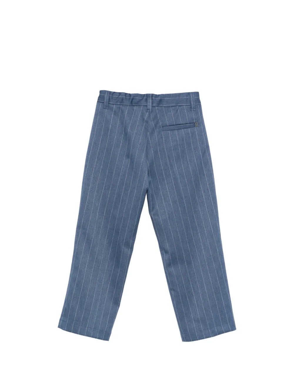  Dondup Kids Pinstripe Pleat Trousers - Blue 
