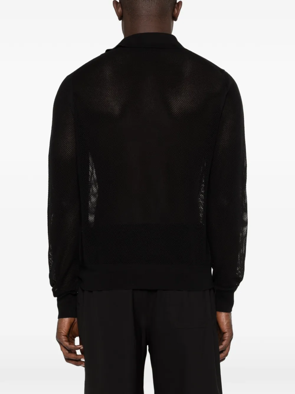 TOM FORD Trui met V-hals Zwart