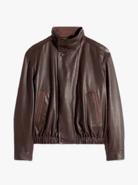 LEMAIRE soft leather blouson in leather