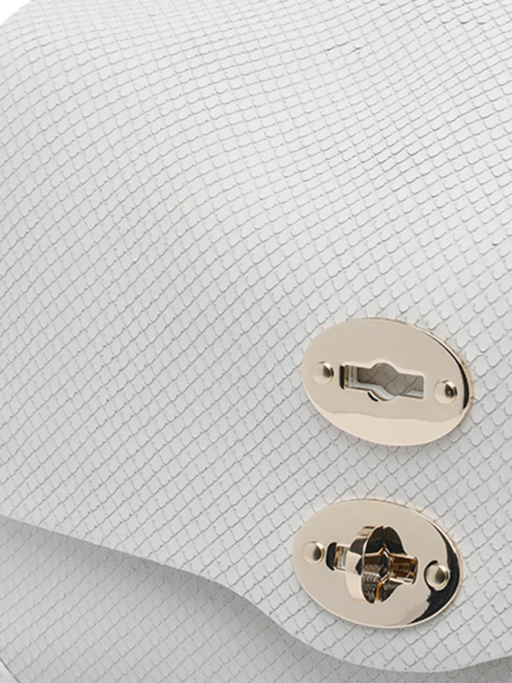Zanellato Amoretto shopper met draaislot Wit