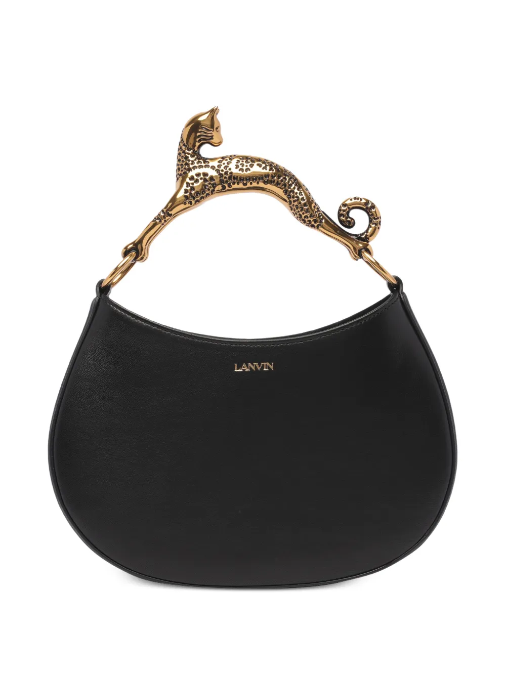 Lanvin cat hobo bag - Nero