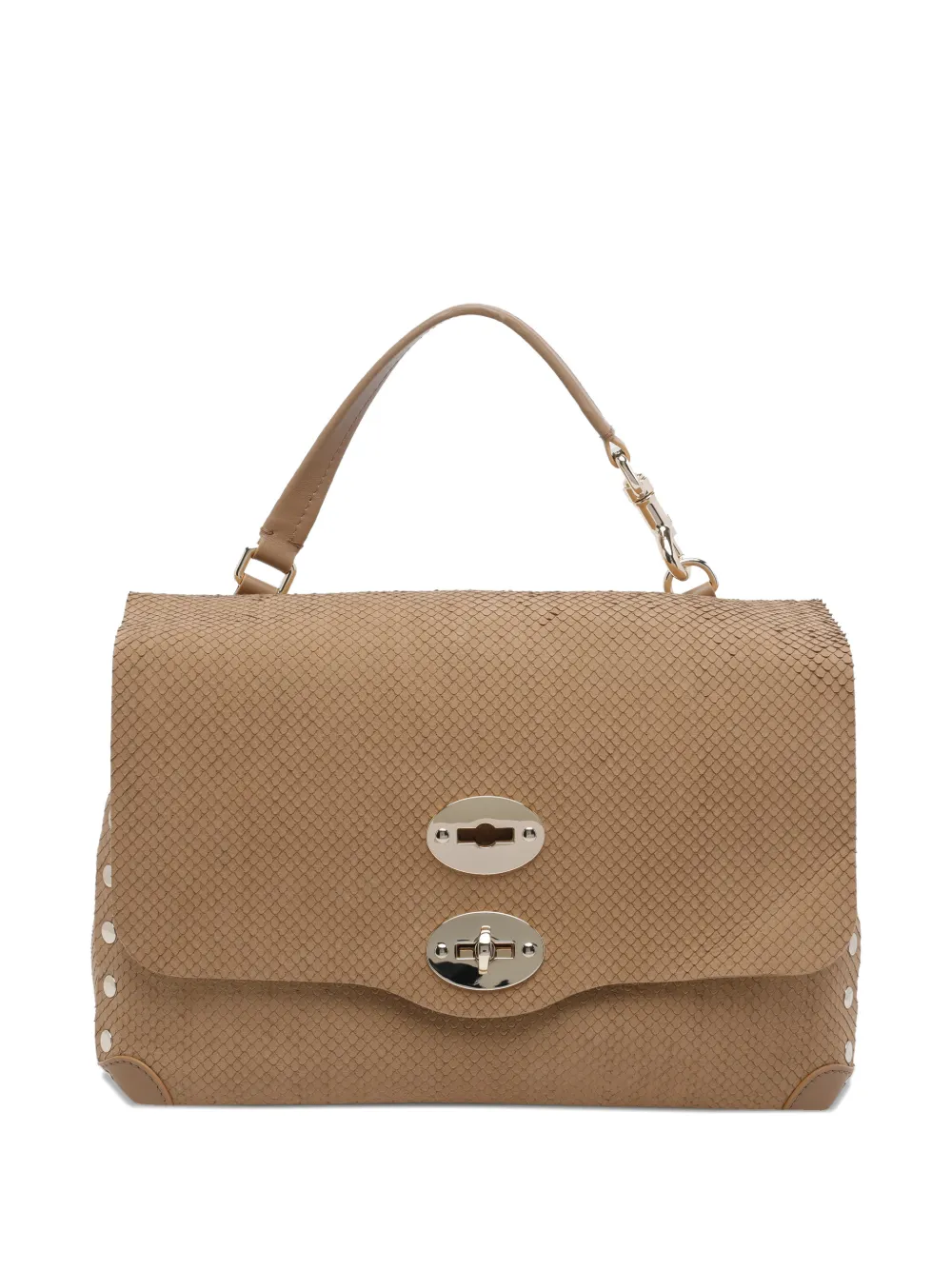 Zanellato Amoretto Postina turn-lock shoulder bag - Toni neutri