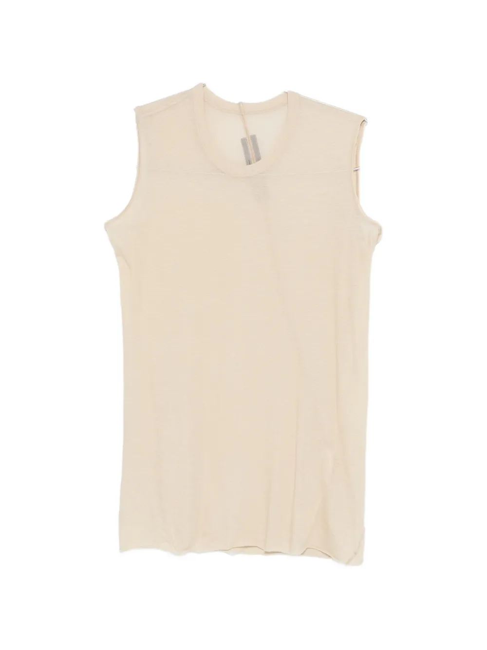 Rick Owens sleeveless T-shirt - Toni neutri