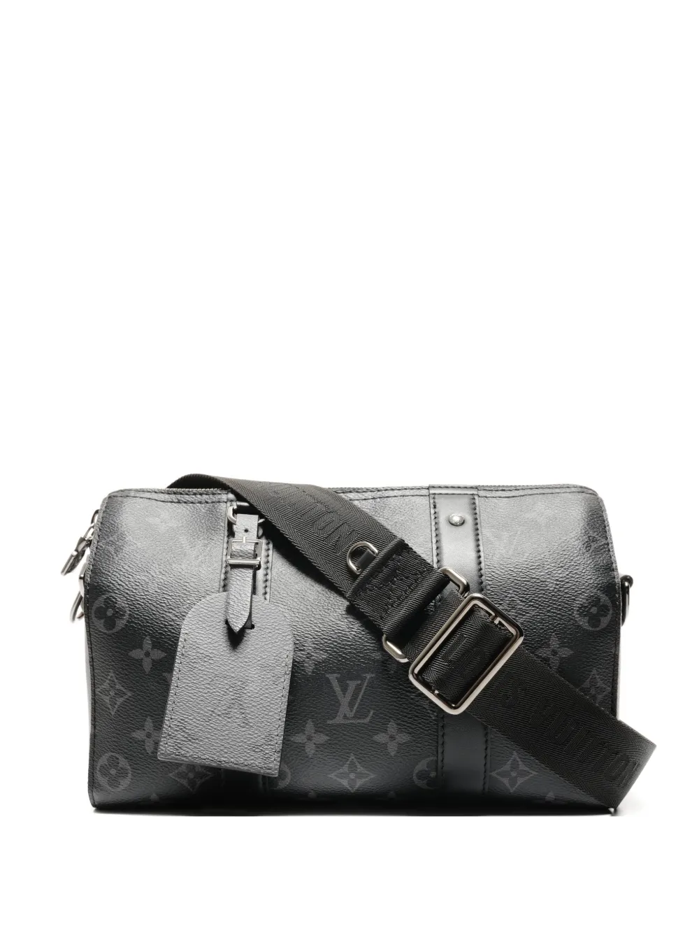 Louis Vuitton Pre-Owned 2021-2026 City Keepall monogram-canvas shoulder bag - Nero