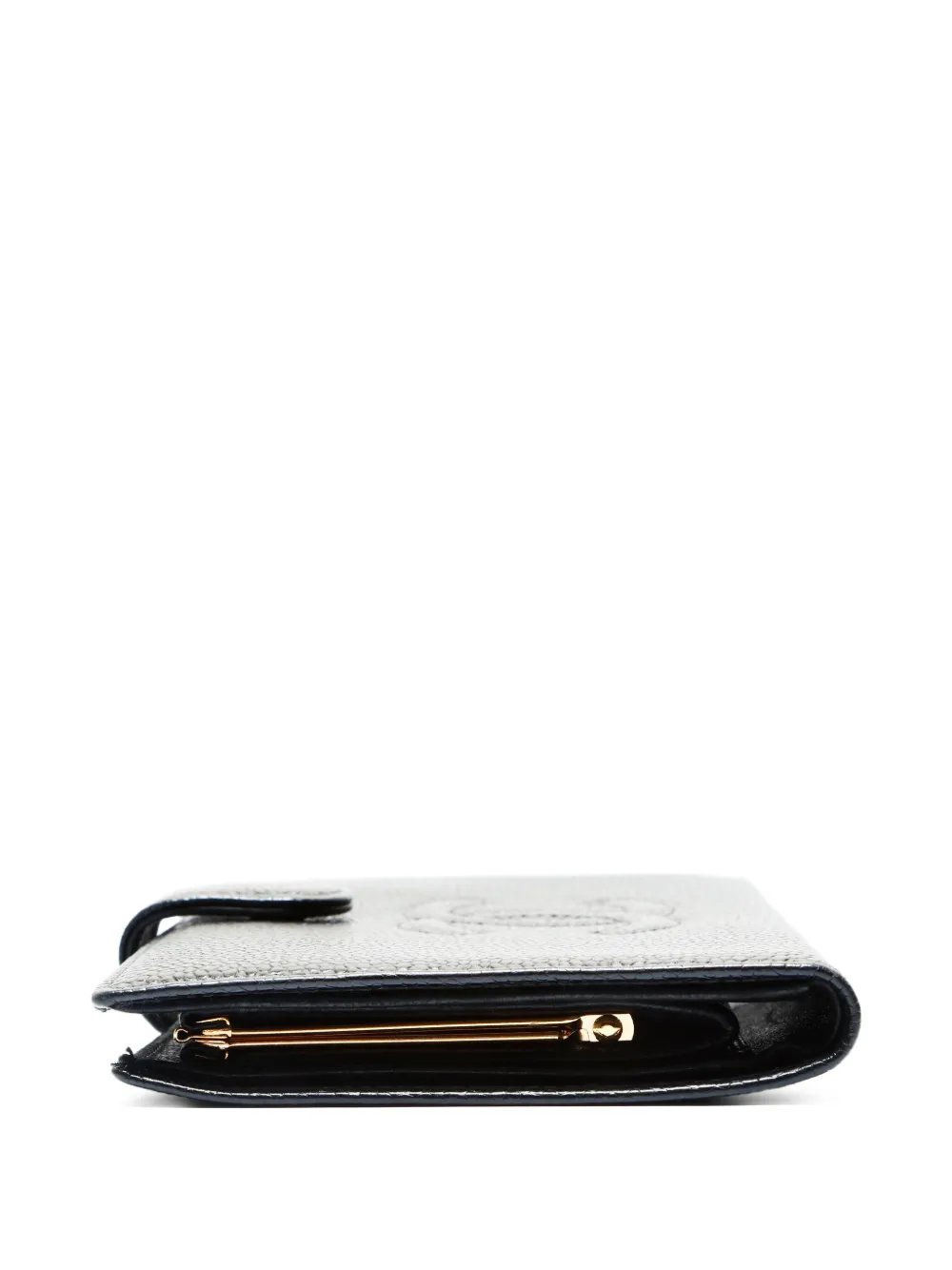 1997-1999 Interlocking-Cc Caviar-Leather Wallet
