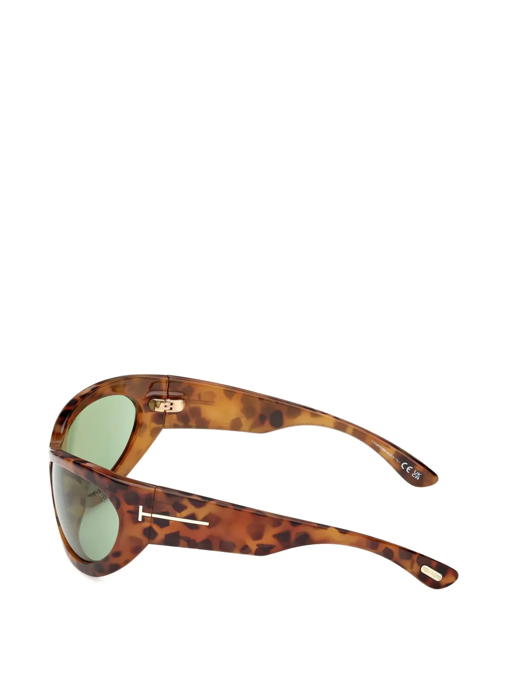  Tom Ford Eyewear Geometric Sunglasses - Brown 
