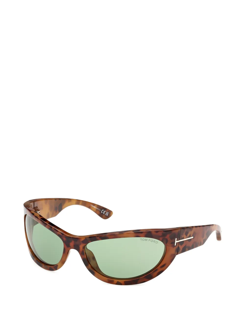  Tom Ford Eyewear Geometric Sunglasses - Brown 