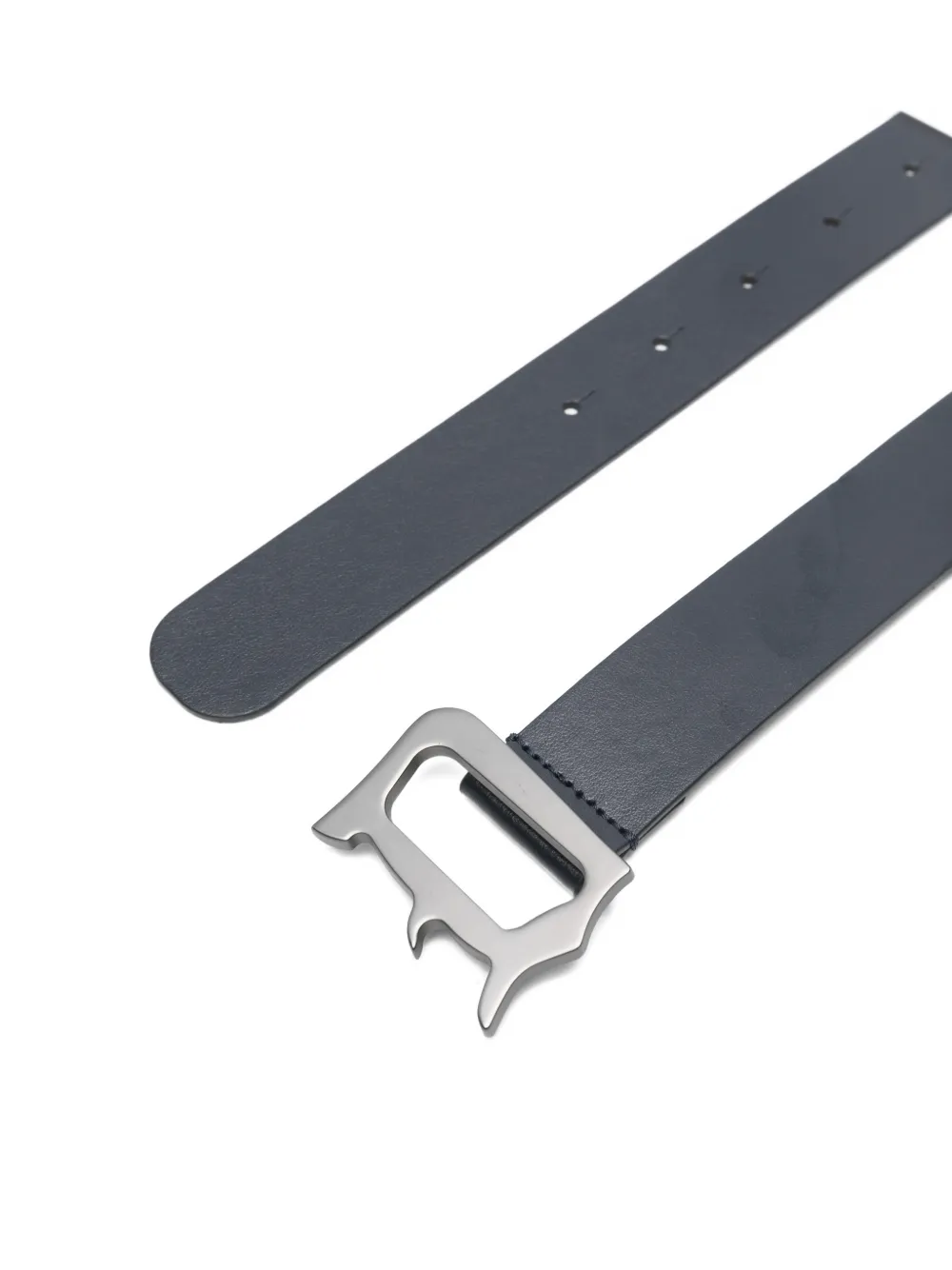  Dondup Kids Logo-buckle Belt - Blue 