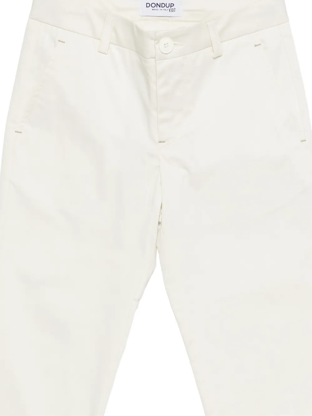  Dondup Kids Button Fastening Trousers - Neutrals 
