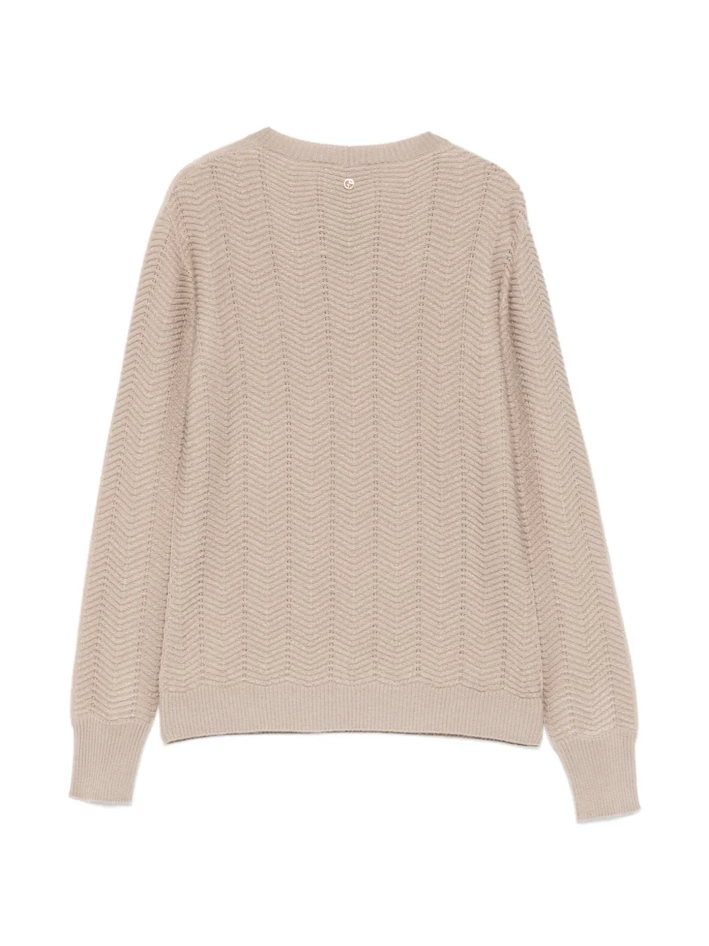  Giorgio Armani Crew-neck Sweater - Neutrals 