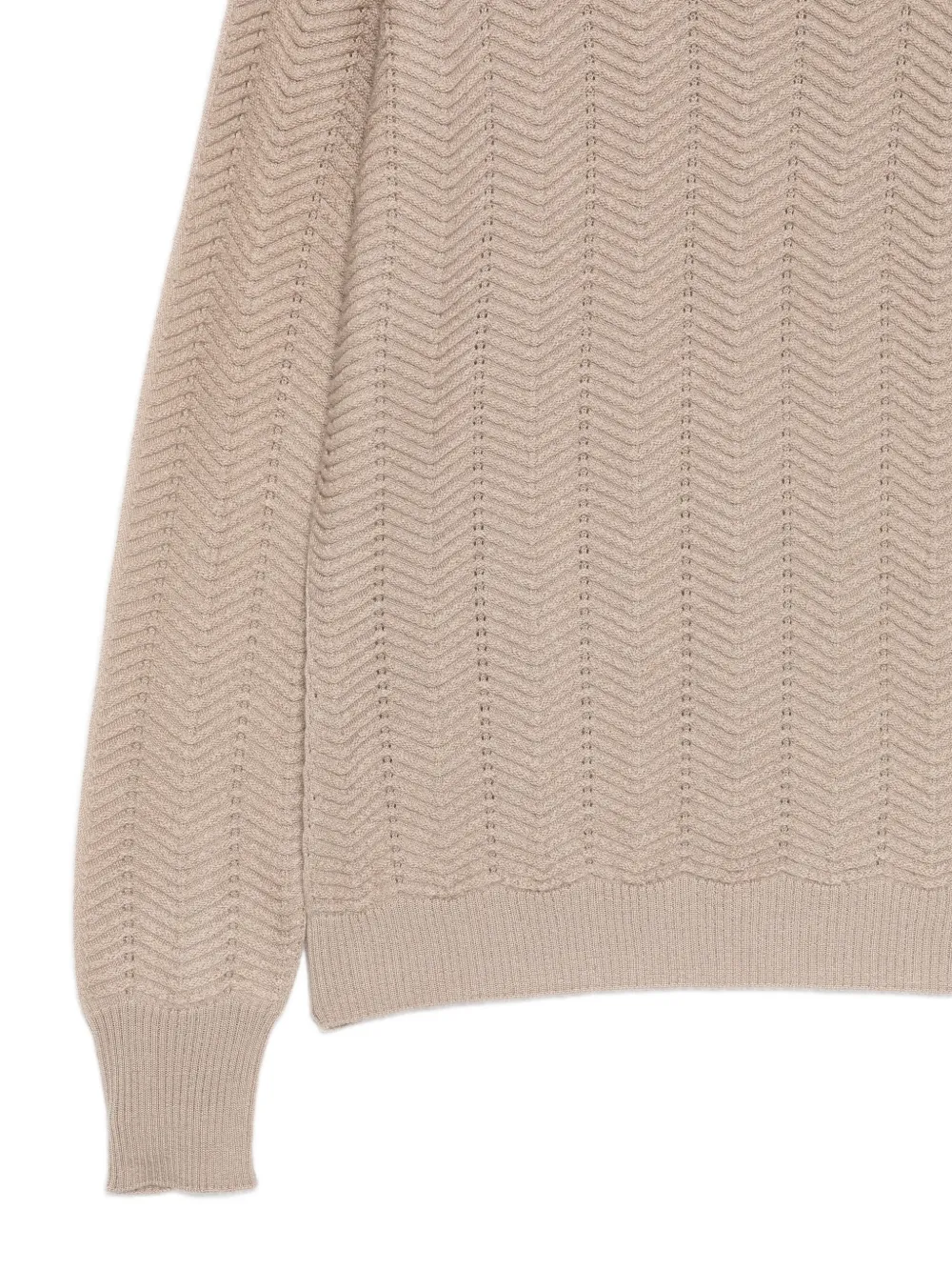  Giorgio Armani Crew-neck Sweater - Neutrals 