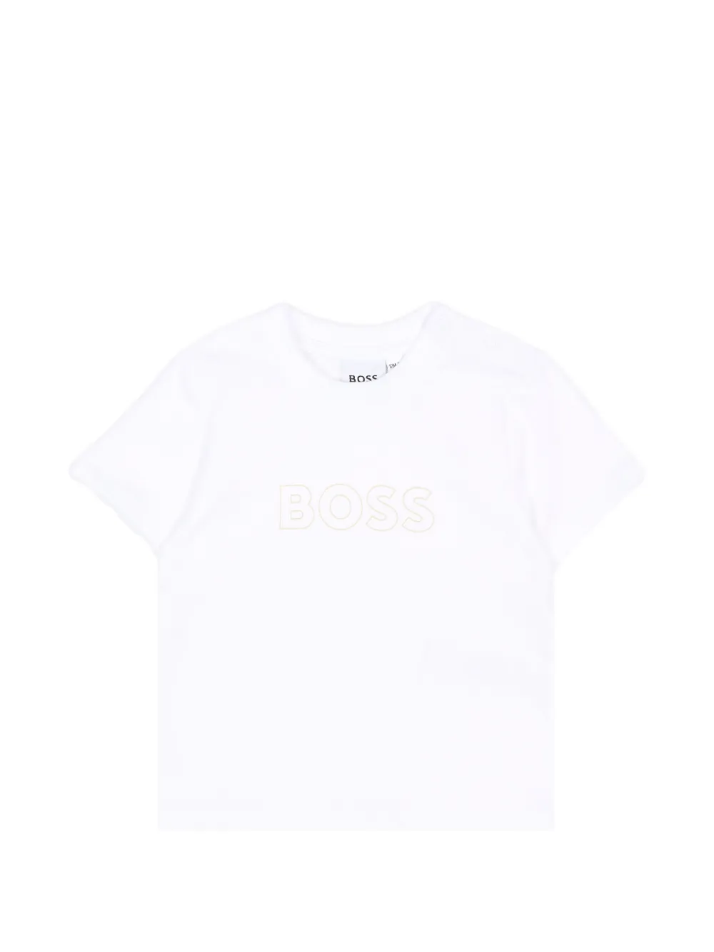 BOSS Kidswear Trainingspak met gestreept detail Beige