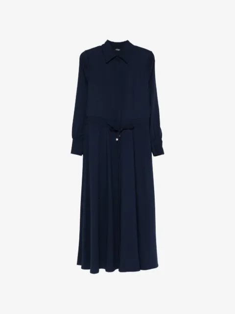 Kiton vestido largo con cuello tipo polo