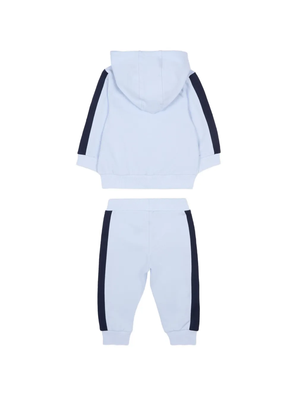 BOSS Kidswear Trainingspak met gestreept detail Blauw