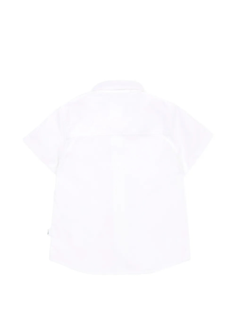 BOSS Kidswear Shirt met korte mouwen Wit