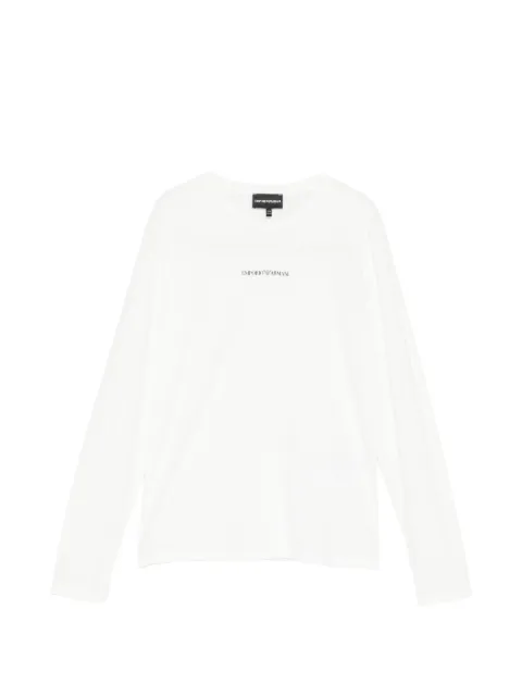 Emporio Armani Kids playera manga larga