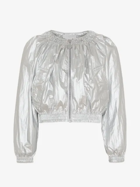 Stella McCartney Kids zip-up bomber jacket