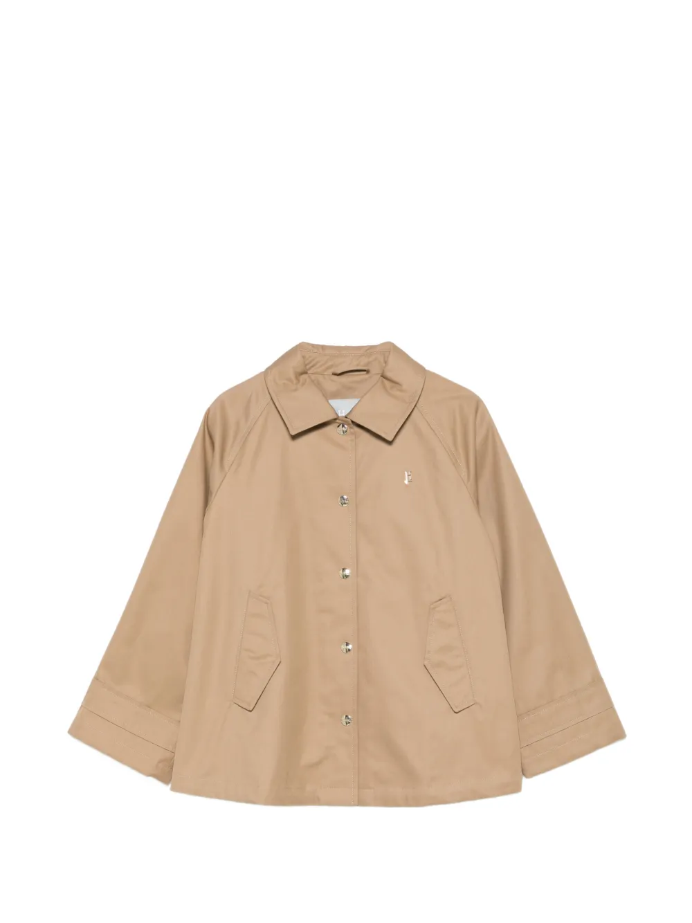 Herno Kids side-pocket jacket - Nude
