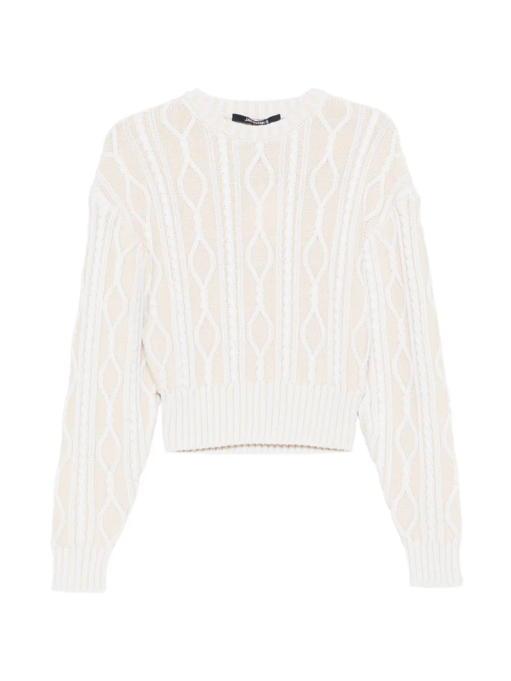 Jacquemus La Maille Amelo sweater - Toni neutri
