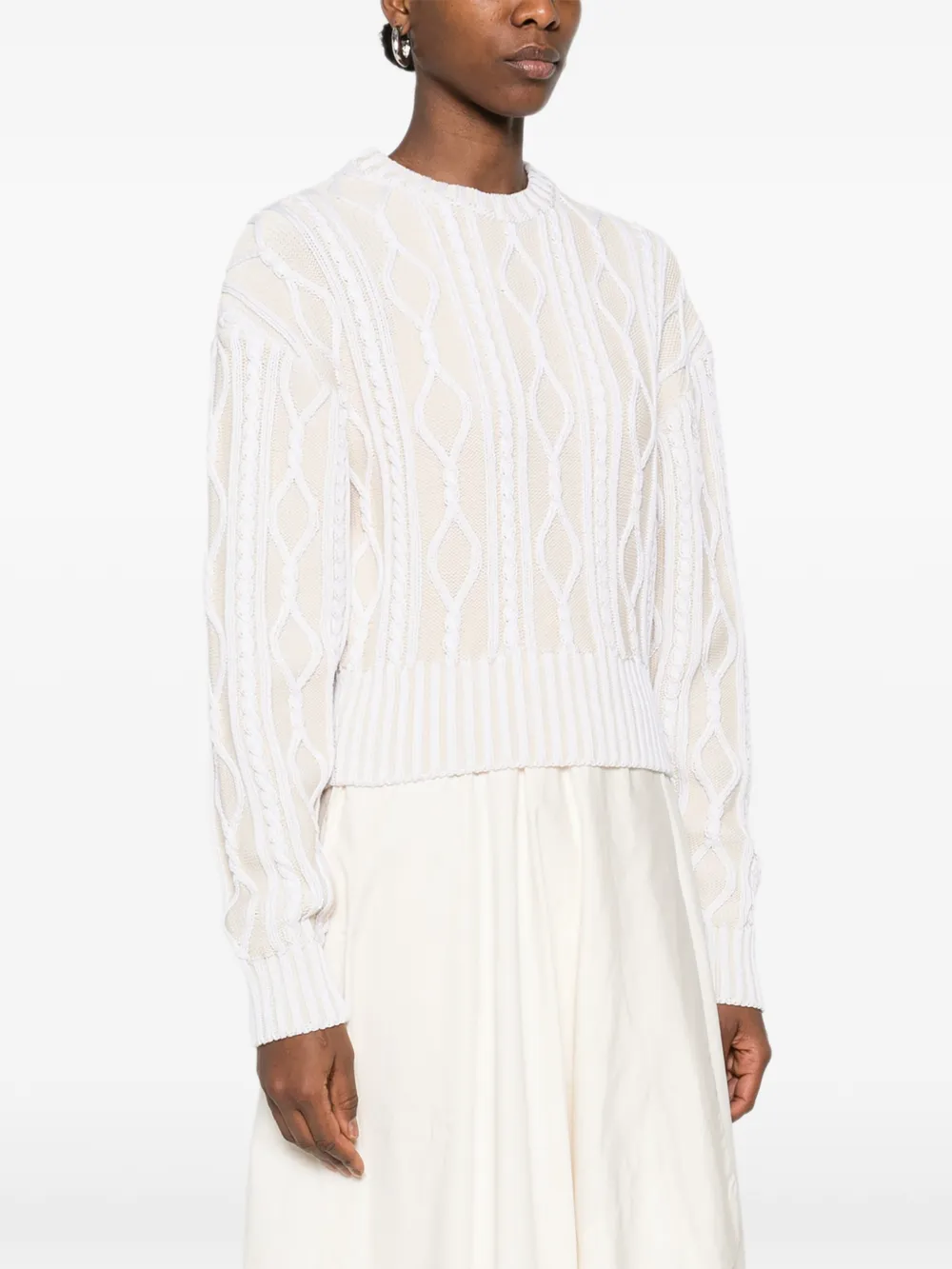  Jacquemus La Maille Amelo Sweater - Neutrals 