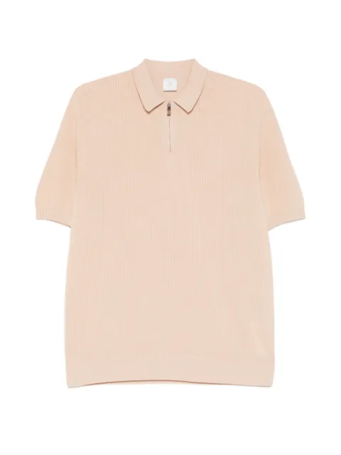 Eleventy Poloshirt mit Reißverschluss