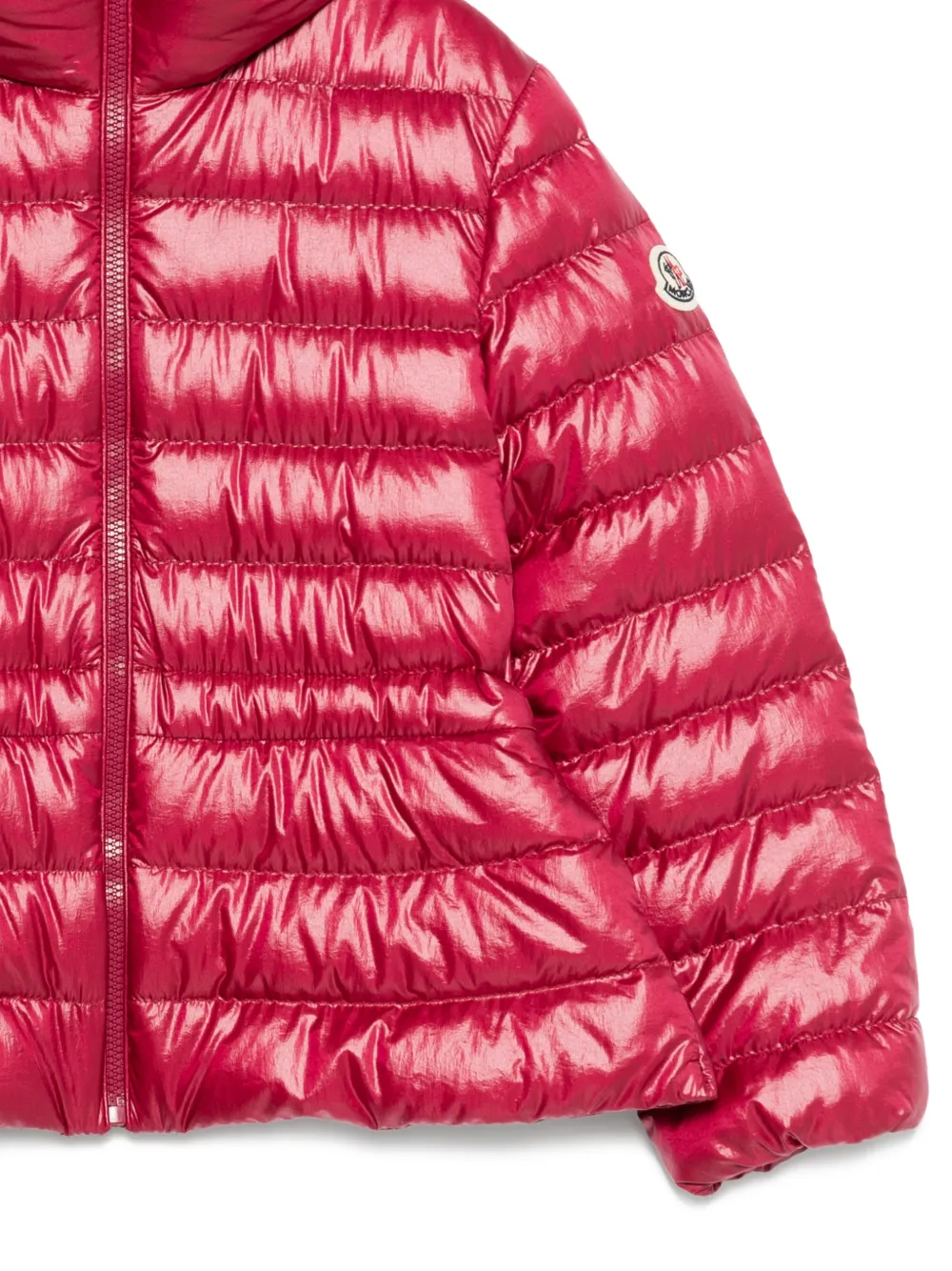 Moncler Enfant Jack met capuchon Roze