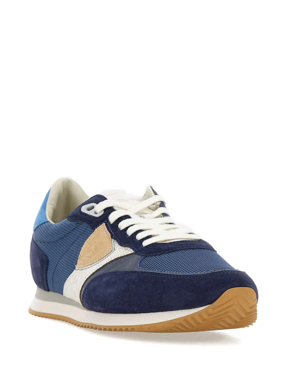 Philippe Model Paris Blville shield sneakers Blauw