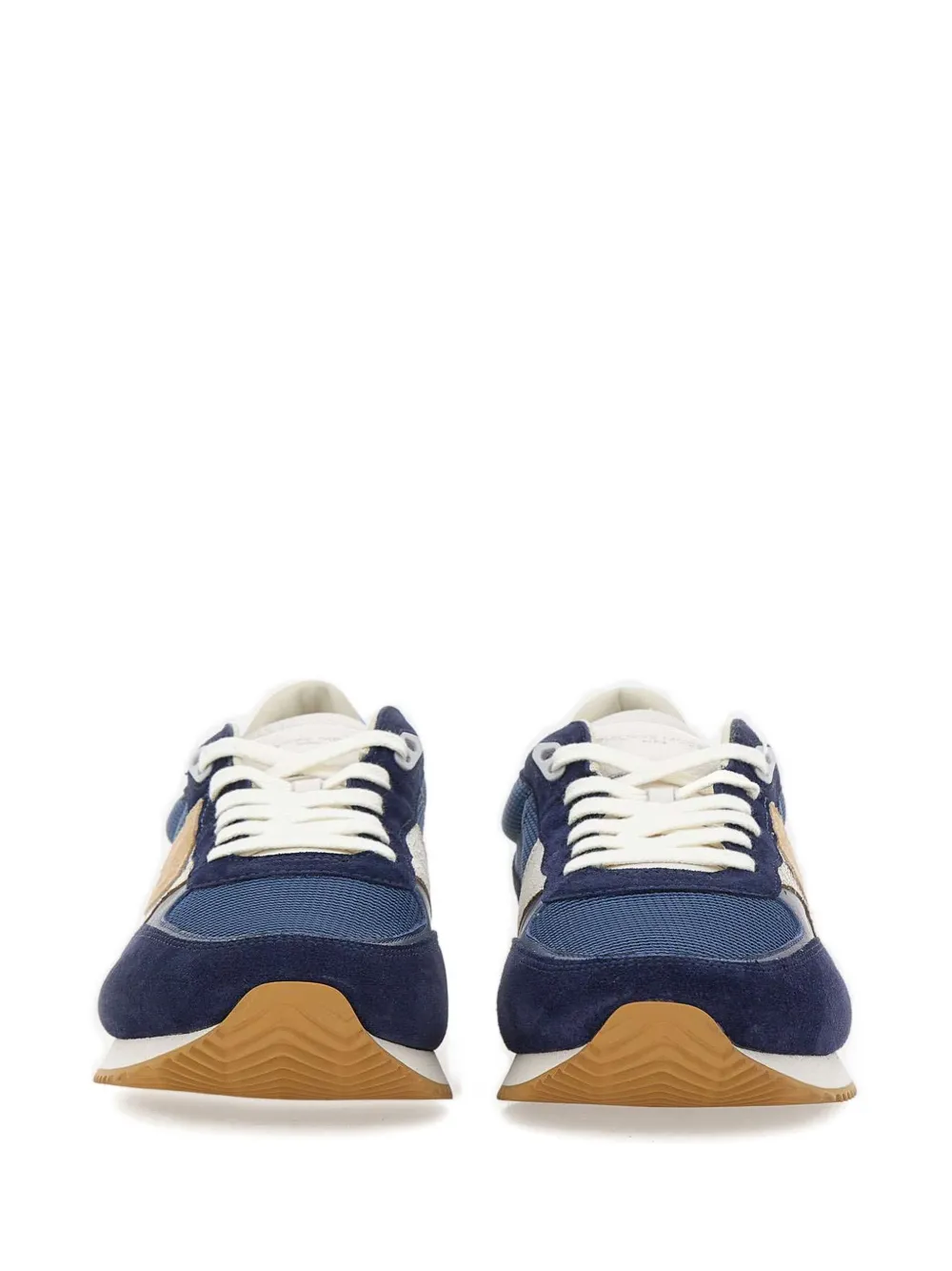 Philippe Model Paris Blville shield sneakers Blauw