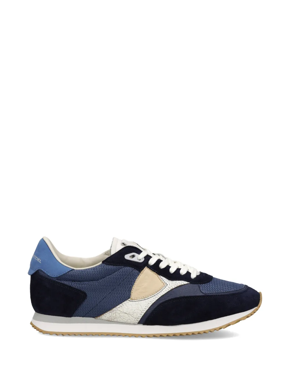 Philippe Model Paris Blville shield sneakers Blauw