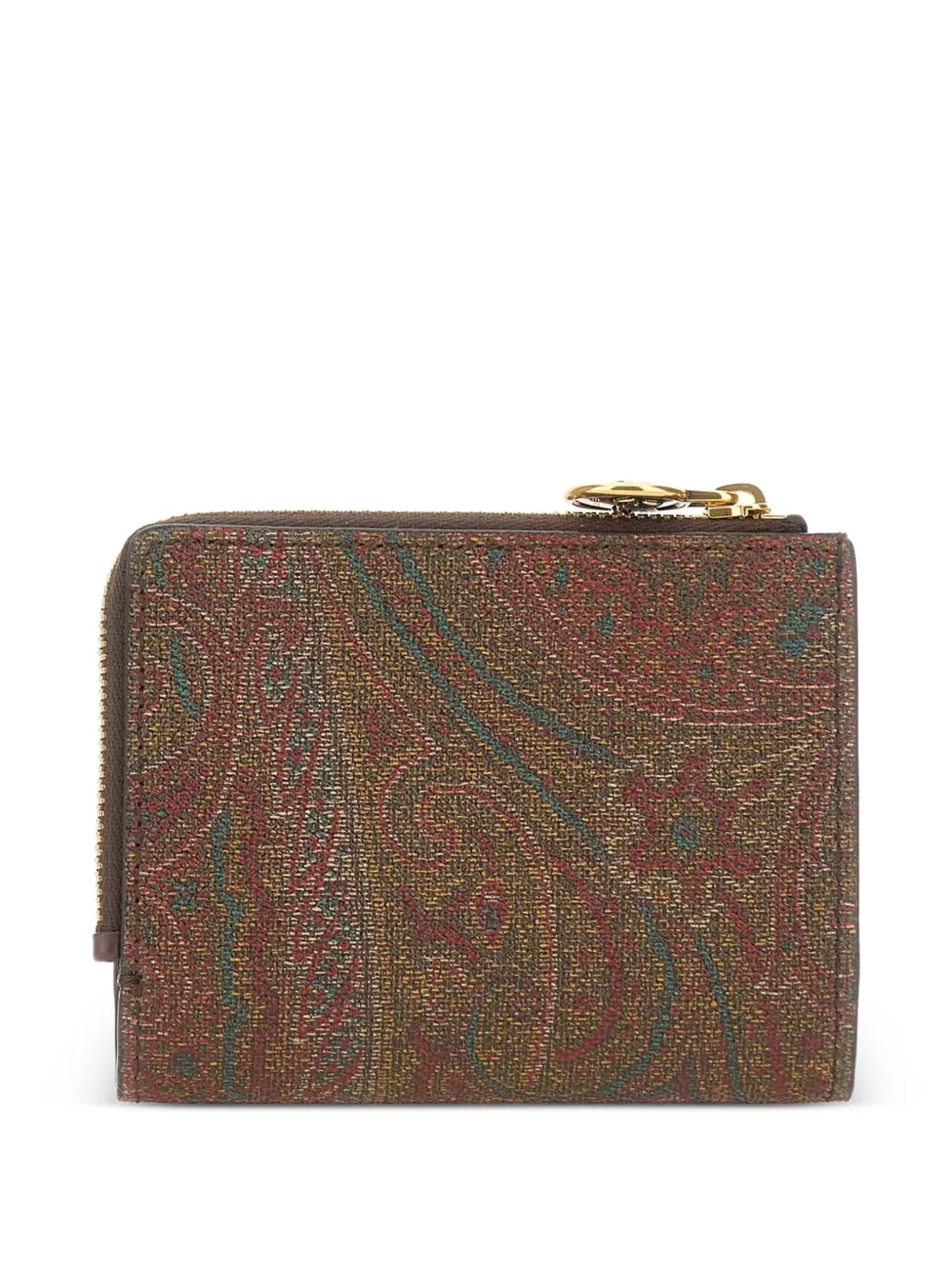  Etro Paisley-print Wallet - Brown 