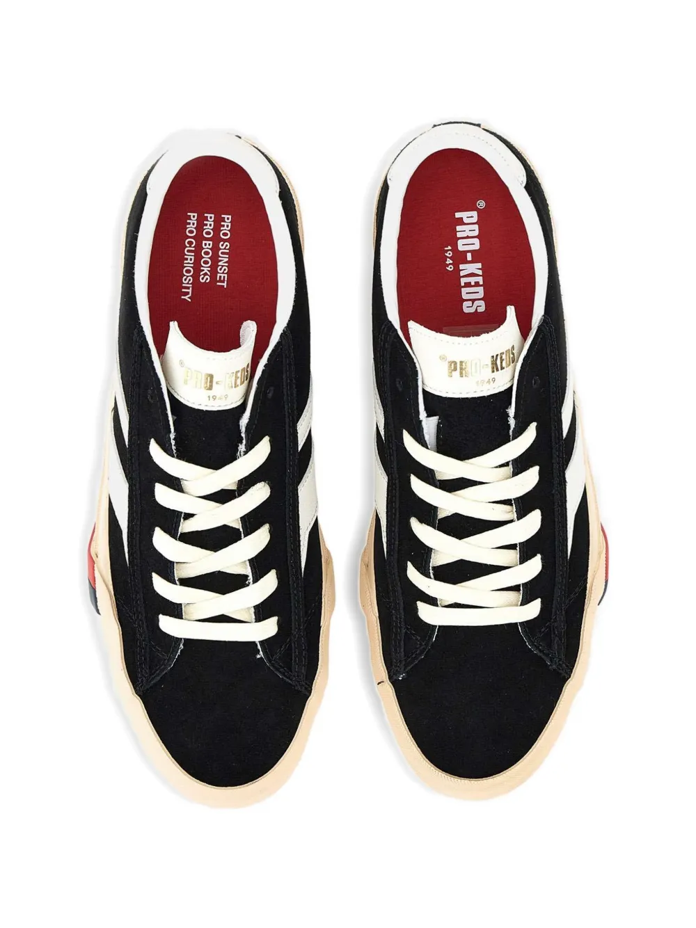 Pro-Keds Royal Plus suède sneakers Zwart