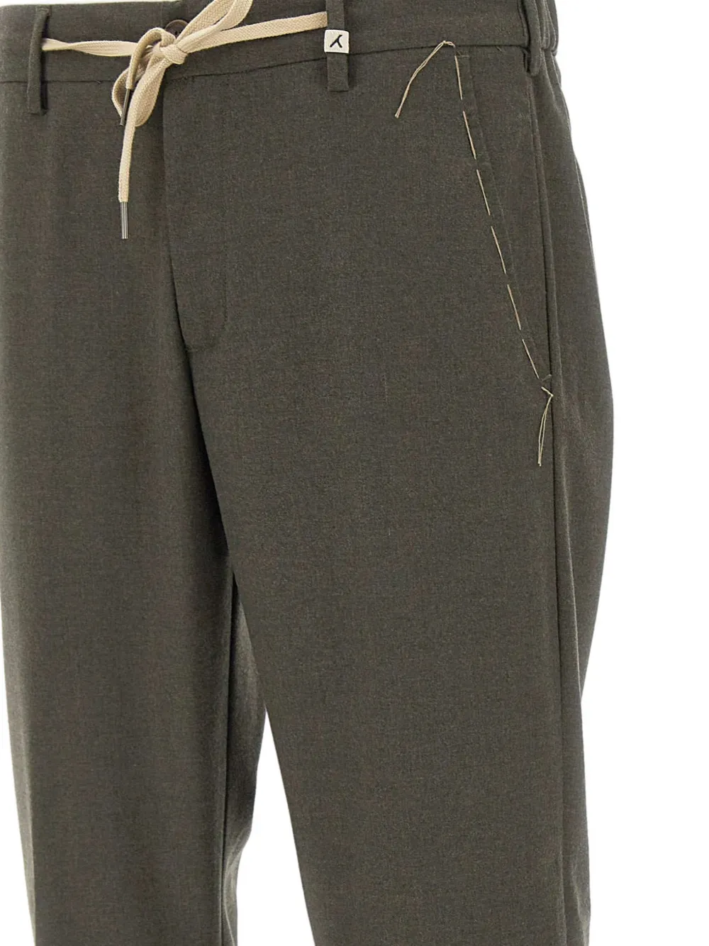 Myths Broek met trekkoord Groen