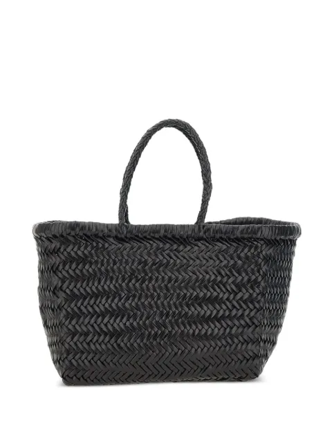 DRAGON DIFFUSION small Triple Jump woven leather tote bag