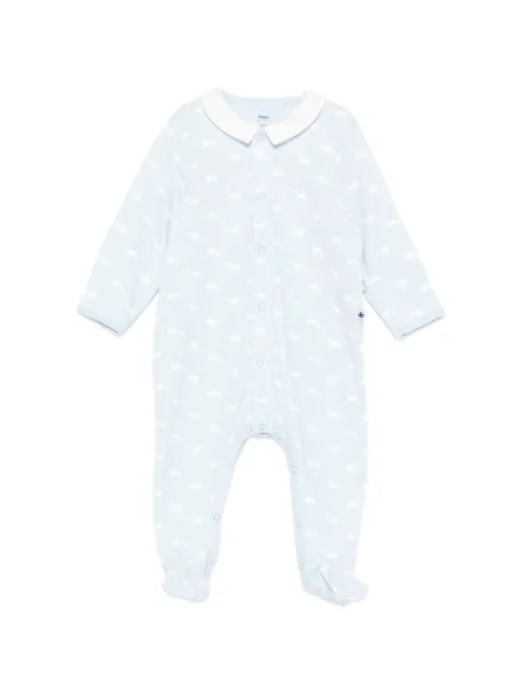 Petit Bateau body con motivo de ballena