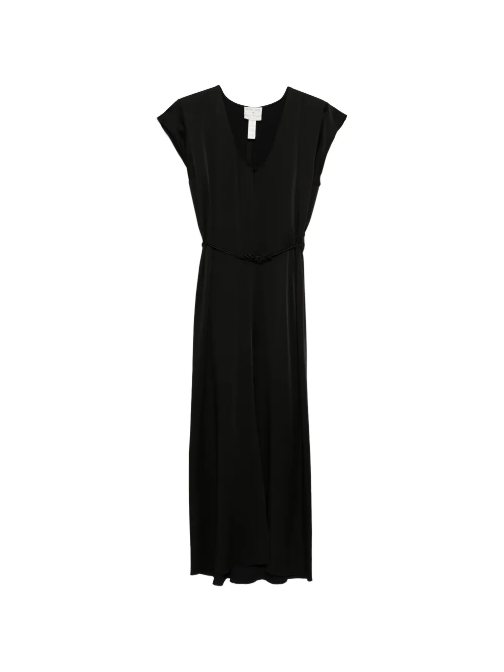 Forte Forte satin midi dress - Nero