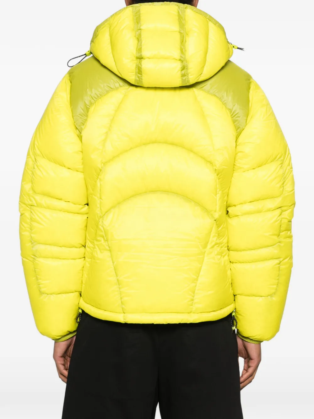 adidas Pertex gewatteerd jack met capuchon Geel