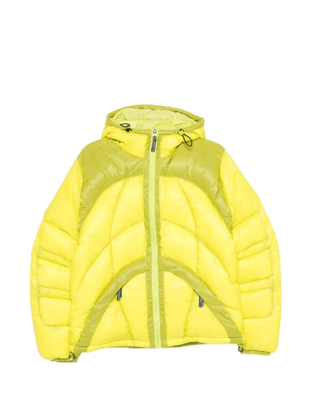 adidas Pertex quilted hooded jacket - Giallo