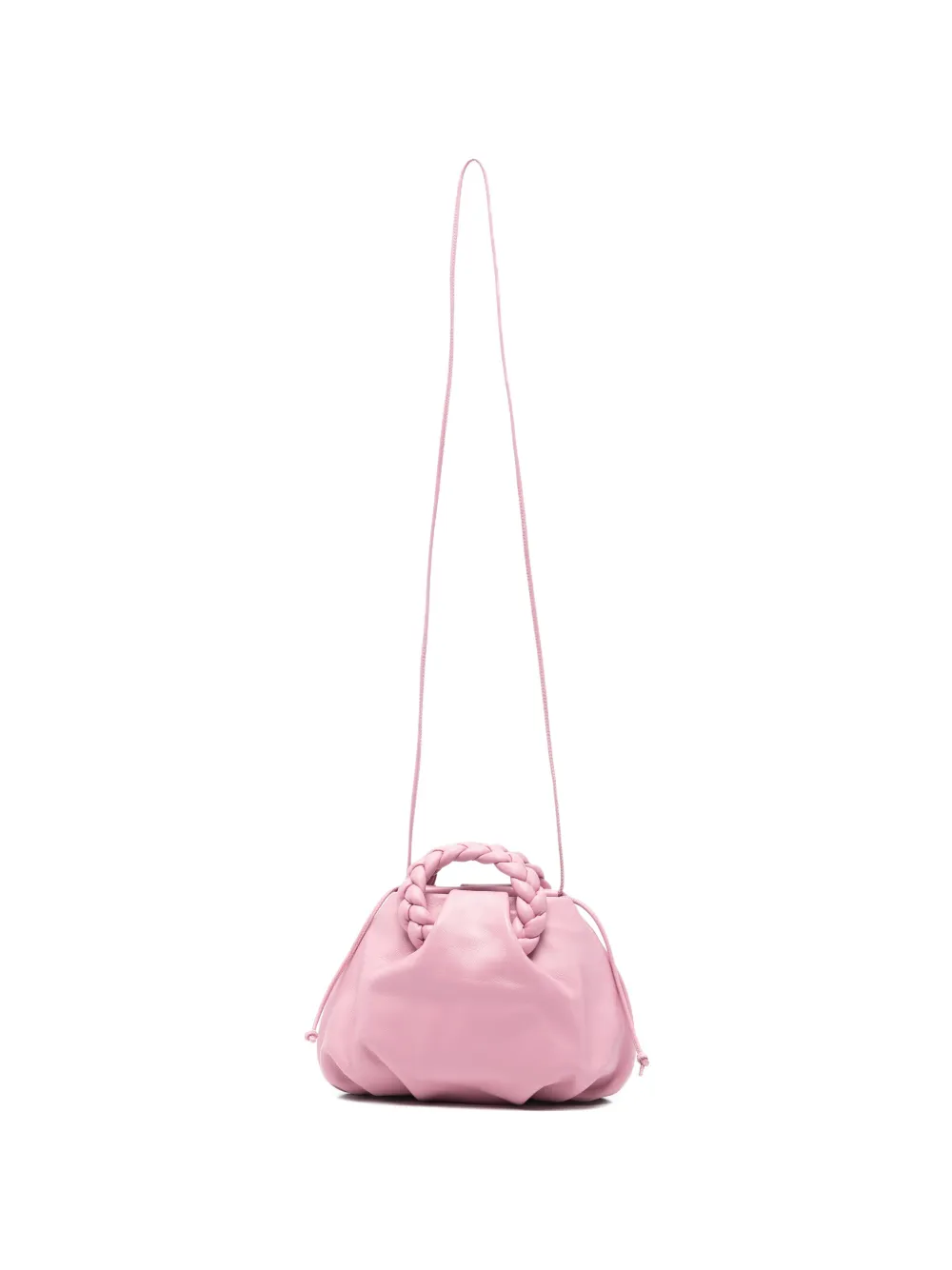 Hereu Bombon braided-handle mini bag - Rosa