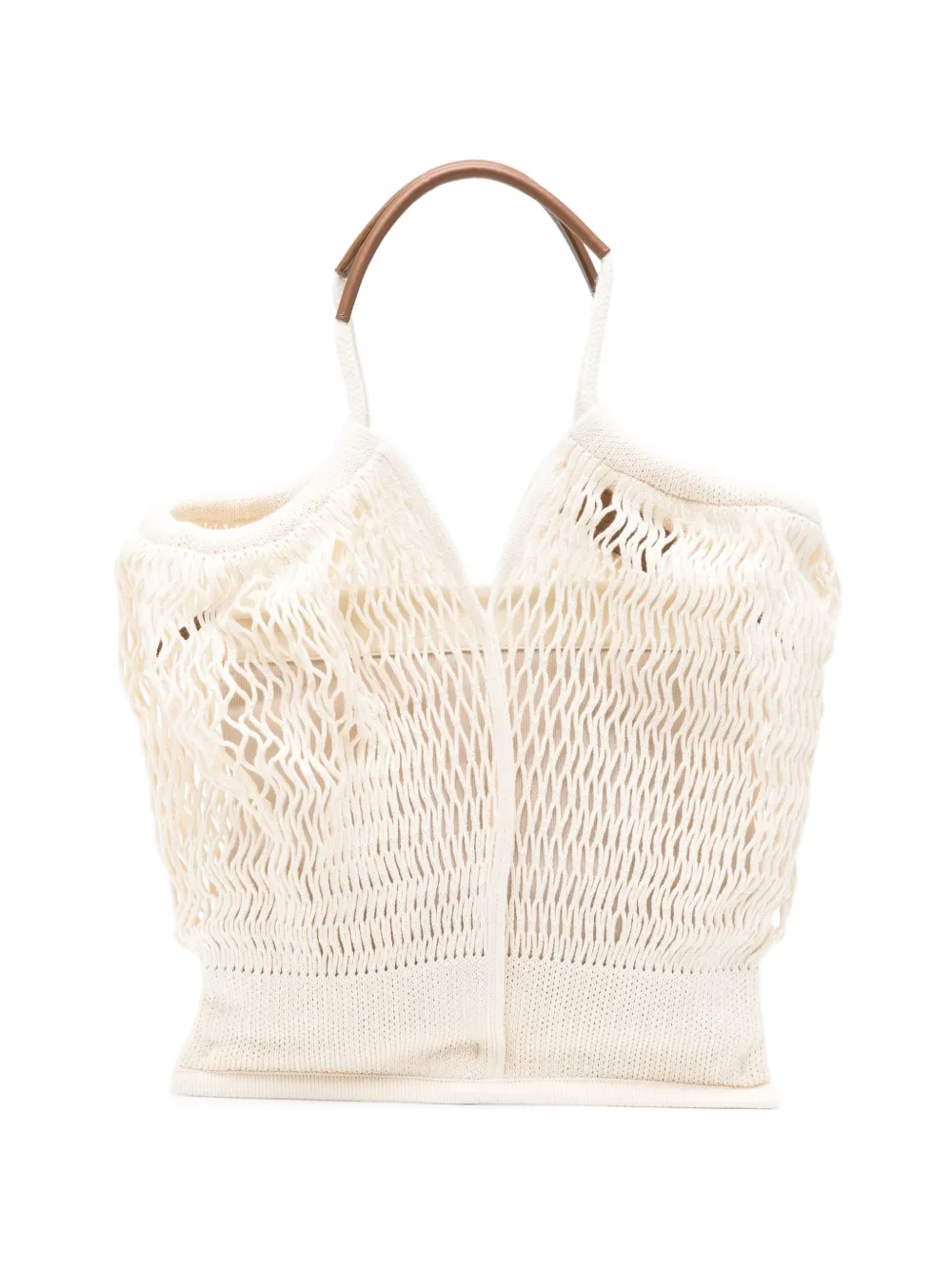 Hereu Calella Filt tote bag - Toni neutri