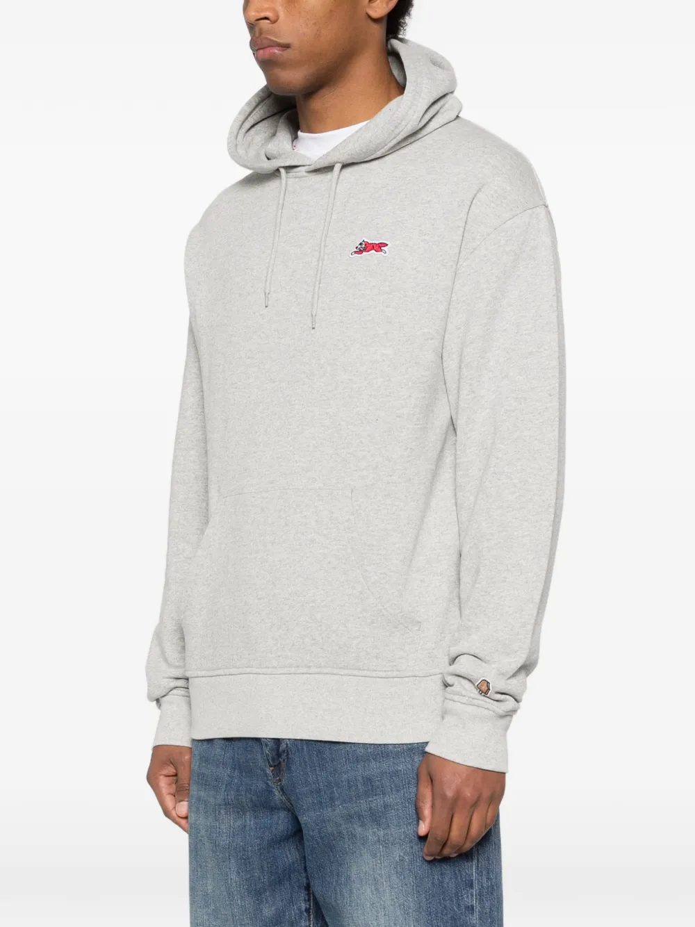 ICECREAM Hoodie met patchdetail Grijs