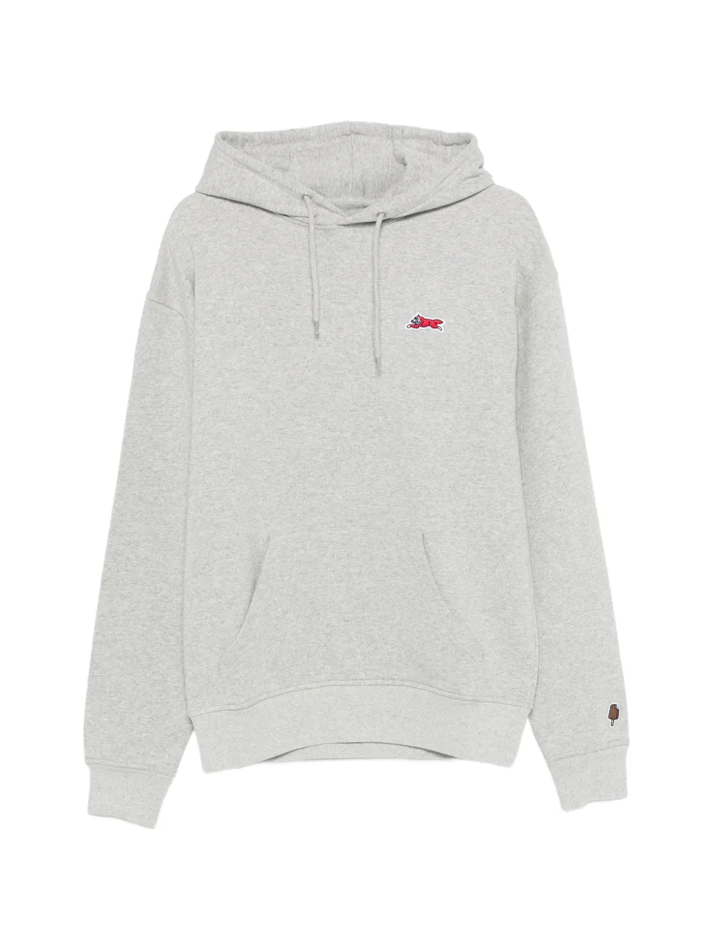 ICECREAM patch-detail hoodie - Grigio