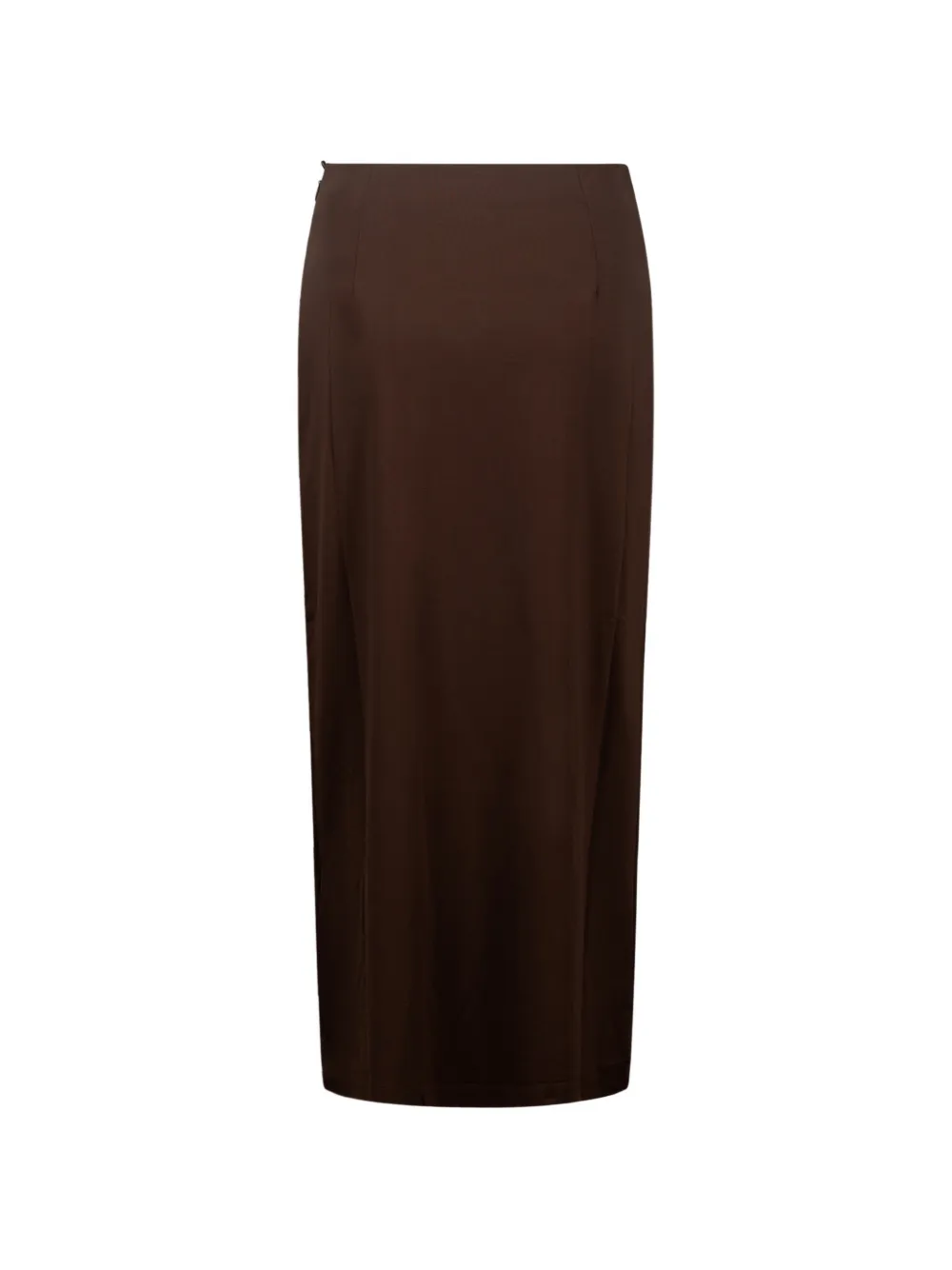  Weekend Max Mara Draped Midi Skirt - Brown 